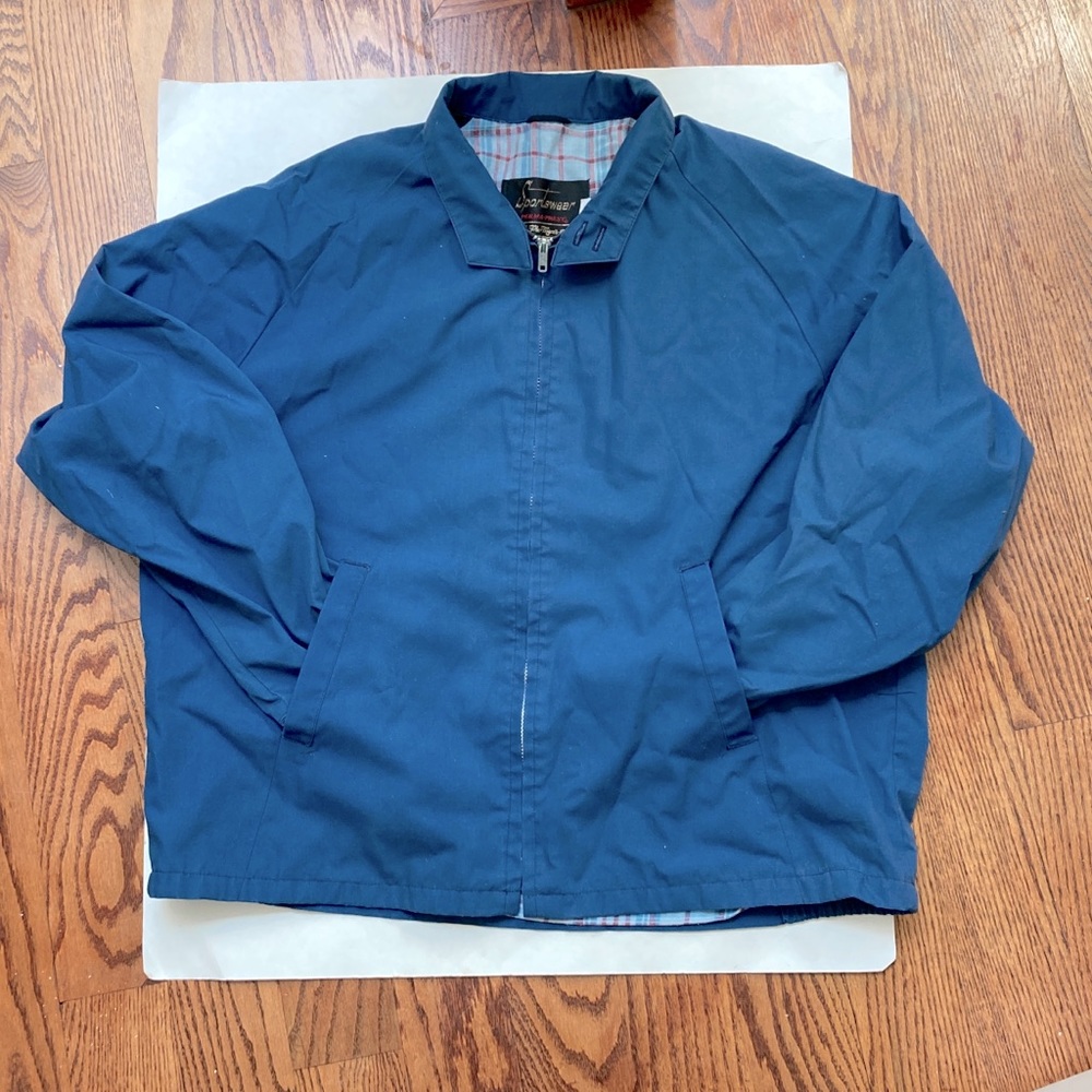 Blue jacket